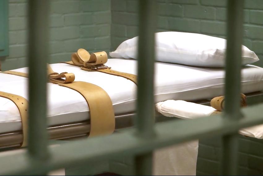 Interior of Death Chamber in Texas.