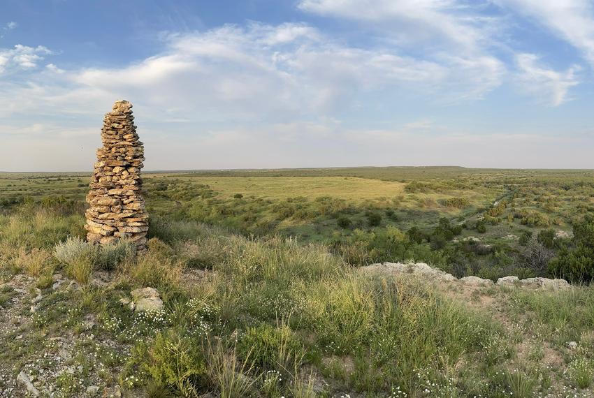 Fred Koch donated 6,000 acres of a vast Texas expanse known as "The Big Empty" to the Texas Tech University System.