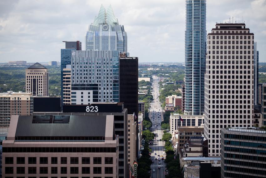 Downtown Austin on June 27, 2017.