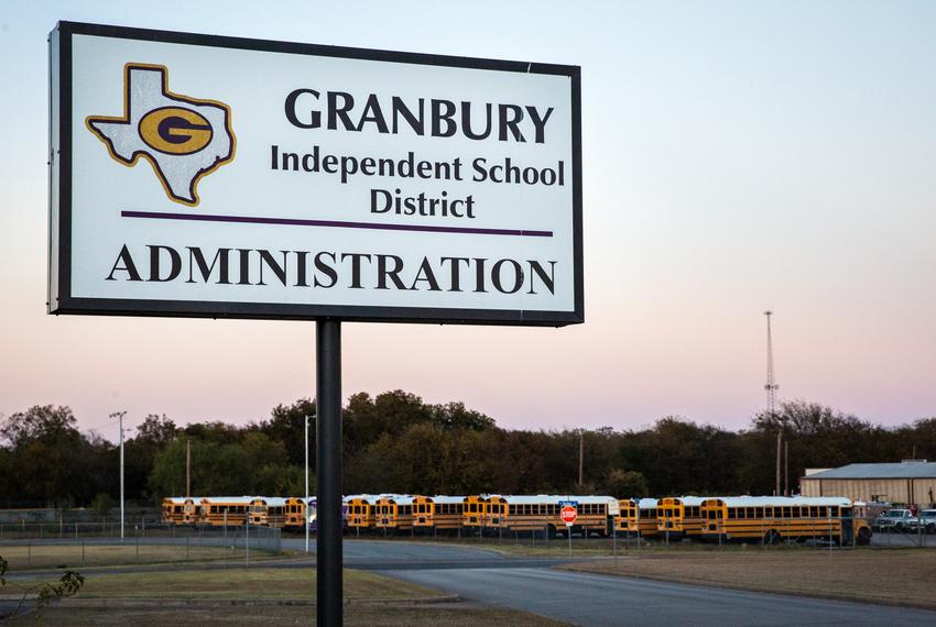 The GISD Administration Building in on Nov. 15, 2021.