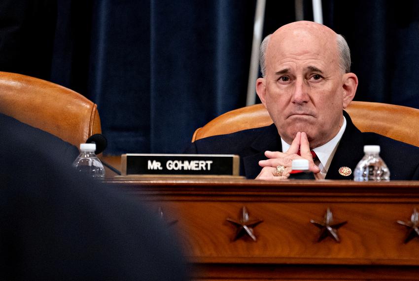 Louie Gohmert, R-Tyler, listens during a House Judiciary Committee hearing in Washington, D.C., on Dec. 12, 2019.