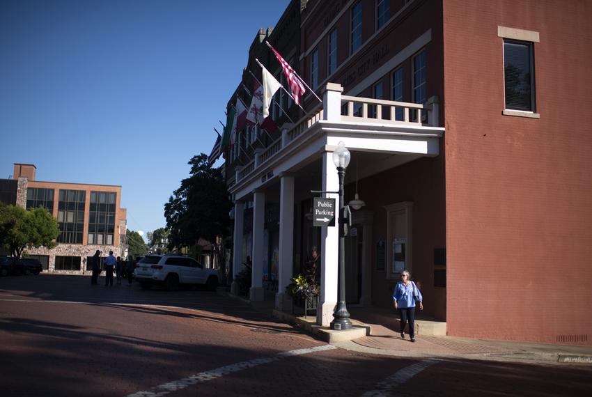 Downtown Nacogdoches on October 3, 2022 in Nacogdoches.