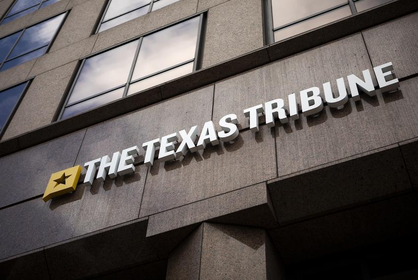 The exterior of the Texas Tribune office in downtown Austin on Nov. 5, 2019. 