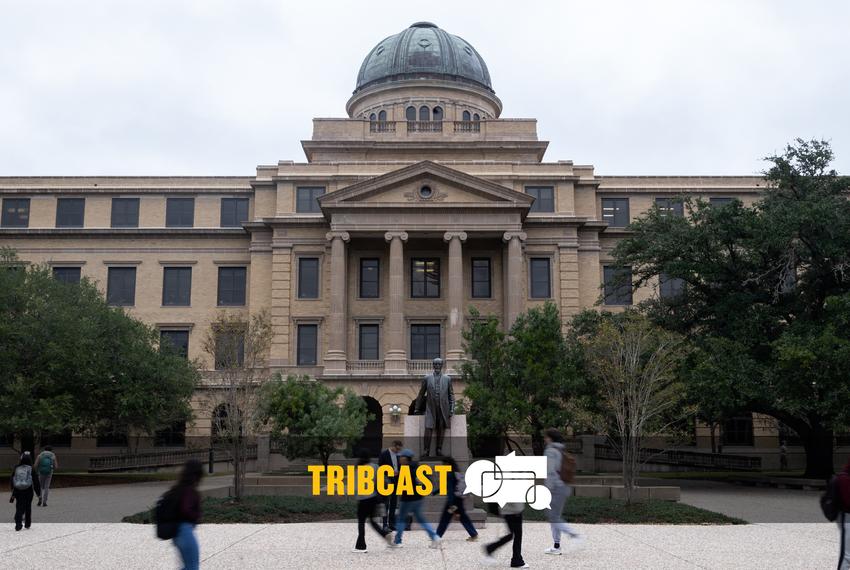 Texas A&M University's Academic Plaza on Nov. 15, 2022.