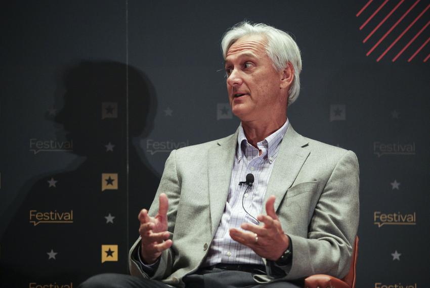 Tim Dunn, CEO of CrownQuest Operating and chairman of Empower Texans, speaks during The Texas Tribune Festival on Sept. 24, 2016.